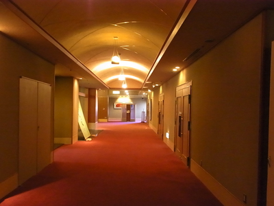ホテル天坊の廊下